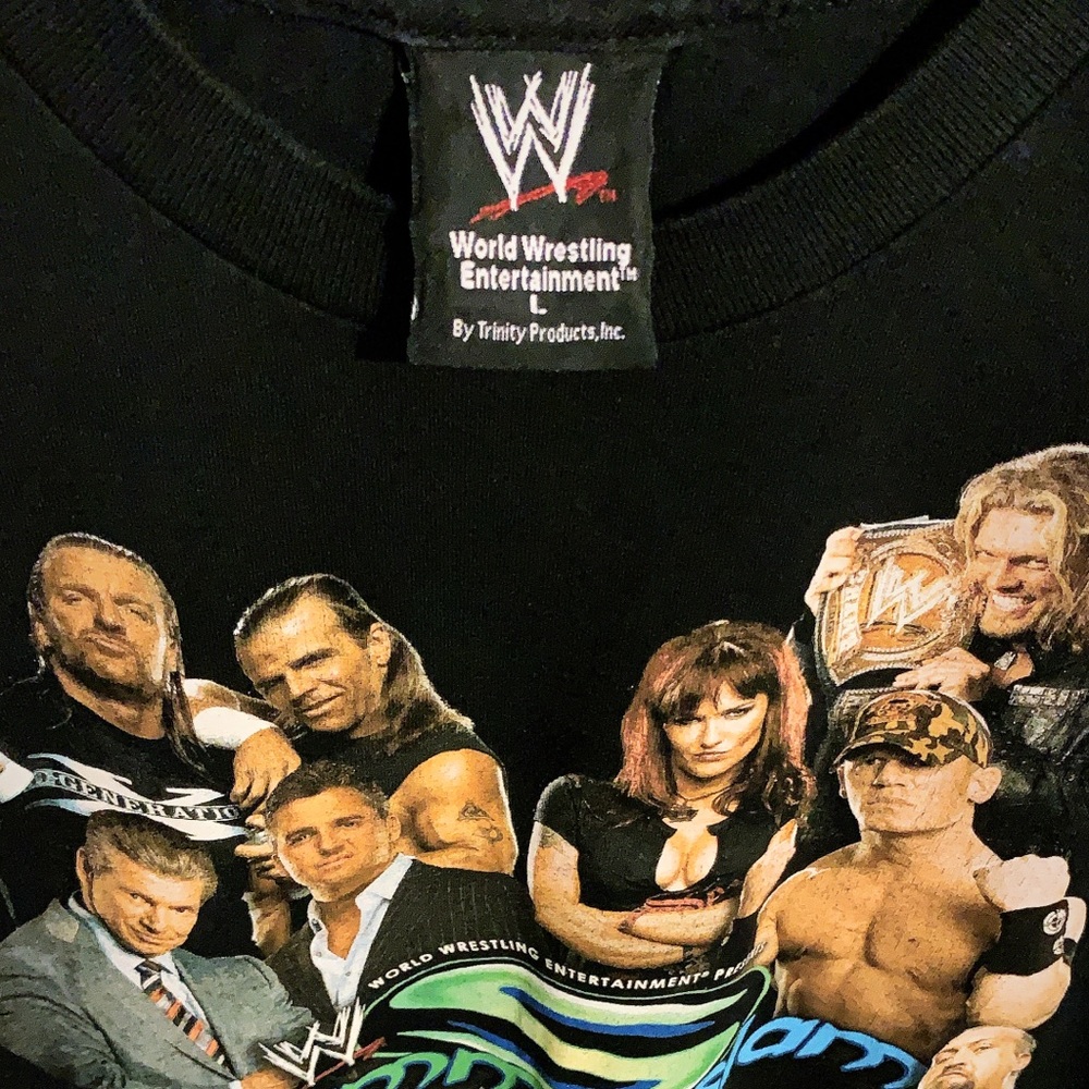 Vintage WWE SUMMERSLAM tee L - Picture 3 of 3